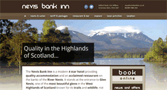 Desktop Screenshot of nevisbankinn.co.uk